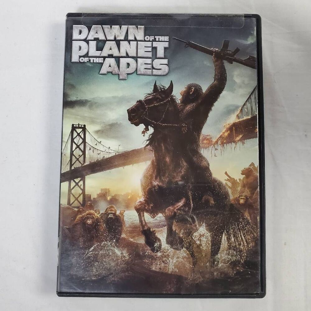 Dawn of the Planet of the Apes DVD (Sci-Fi Action, 2014)